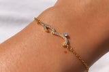 Crystal Arabic Custom Name Bracelet